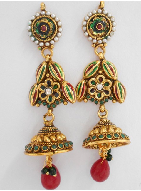 Polki Earrings